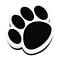 Ashley® Magnetic Whiteboard Eraser, Black Paw, 6 EA/BD