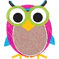 Magnetic Whiteboard Erasers, Burlap Scribble Owl