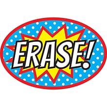 Magnetic Whiteboard Erasers, Superhero Erase!