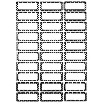 Magnetic Labels, B/W Dots