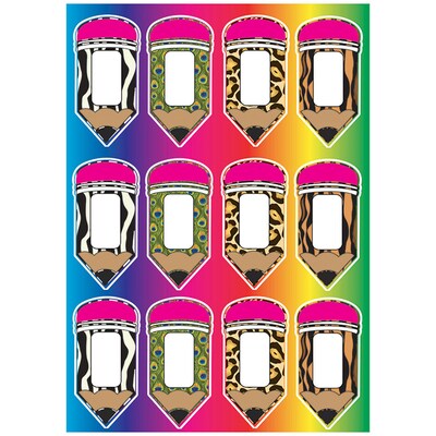 Ashley® Die-Cut Magnetic Nameplates, Pencils