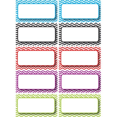 Ashley K Color Chevron 12th Grade Die-Cut Magnet Name Plate, 11 x 8.5, 10/Pack (ASH10133)