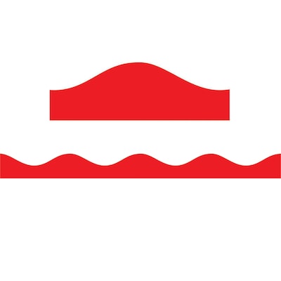 Ashley Productions 1 x 12 Magnetic Border, Red, 12 Pack(ASH10191)