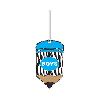 Ashley® Pencil Shaped Print Boys Pass