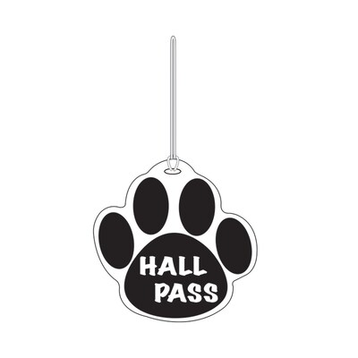 Black Paw Hall Pass, 4 x 4