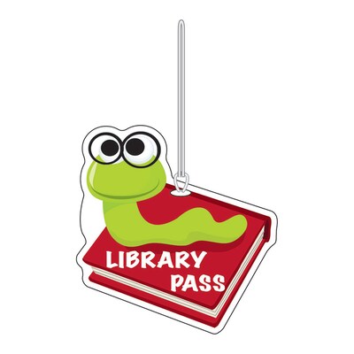 Library Pass Bookworm