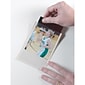 Ashley Clear View Self-Adhesive Photo/Index Card Pocket 4" x 6", 4/Bundle (ASH10407)