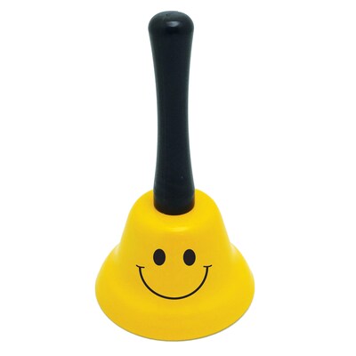 Ashley Decorative Hand Bell, Smile Faces, bundle of 3 (ASH10525)