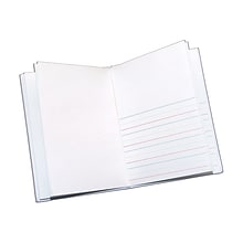 Ashley Hardcover Journal, Primary Ruled and Blank, White, 28 Pages, 12/Bundle (ASH10701-12)