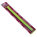 Ashley 3/4 x 12 Magnetic Magi-Strips, Lime Green, 12/Pack