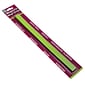 Ashley 3/4" x 12" Magnetic Magi-Strips, Lime Green, 12/Pack