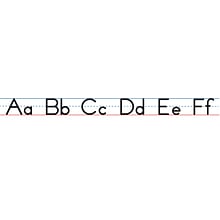 Ashley Productions Magnetic Manuscript Alphabet Lines, Large 24 x 3 (ASH11306)