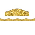 Ashley Productions Magnetic Border, Gold Sparkle (15 x 2.5)