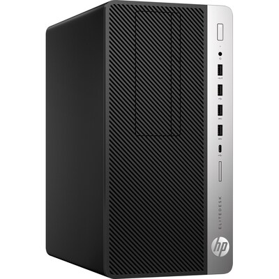 HP EliteDesk 705 G4 Desktop Computer, AMD A10 (4HY47UT#ABA)