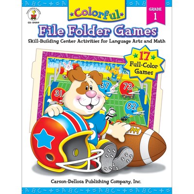 Colorful File Folder Games, Grade 1