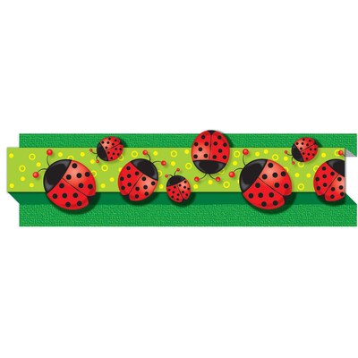 Carson-Dellosa Pop-Its™ Border, Ladybugs