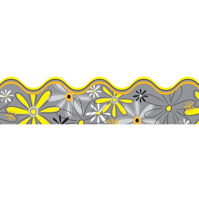 Carson-Dellosa Scalloped Borders, Delightful Daisies