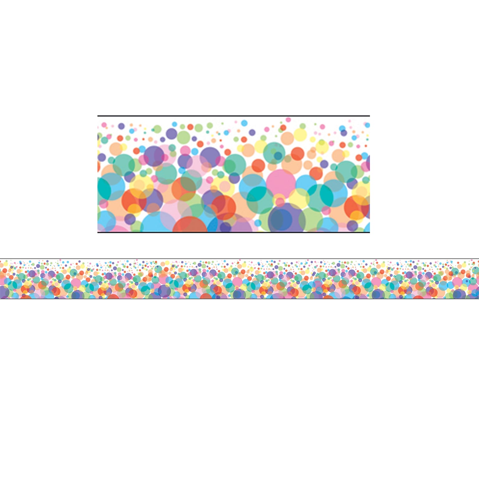 Carson-Dellosa Bubbles Straight Border (36 x 3)