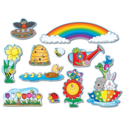 Carson-Dellosa Mini Bulletin Board Sets, Spring
