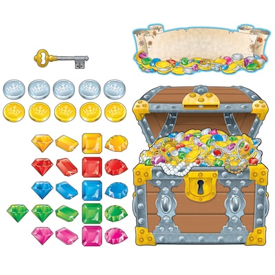 Big Treasure Chest Bulletin Board Set
