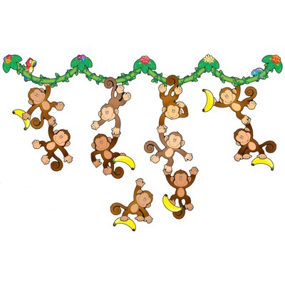 Monkey Bulletin Board Set
