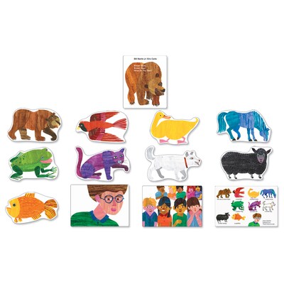 Brown Bear, Brown Bear, What Do You See? Bulletin Board Set, 13 pieces