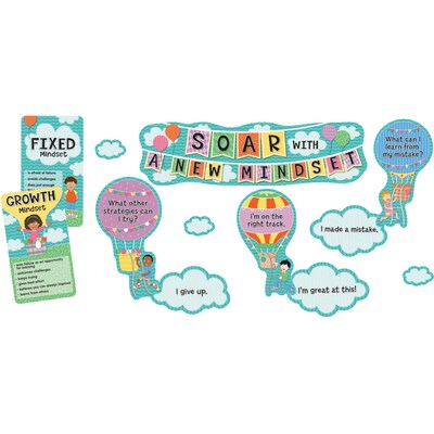 Carson-Dellosa Soar with a New Mindset, Bulletin Board Set (CD-110360)