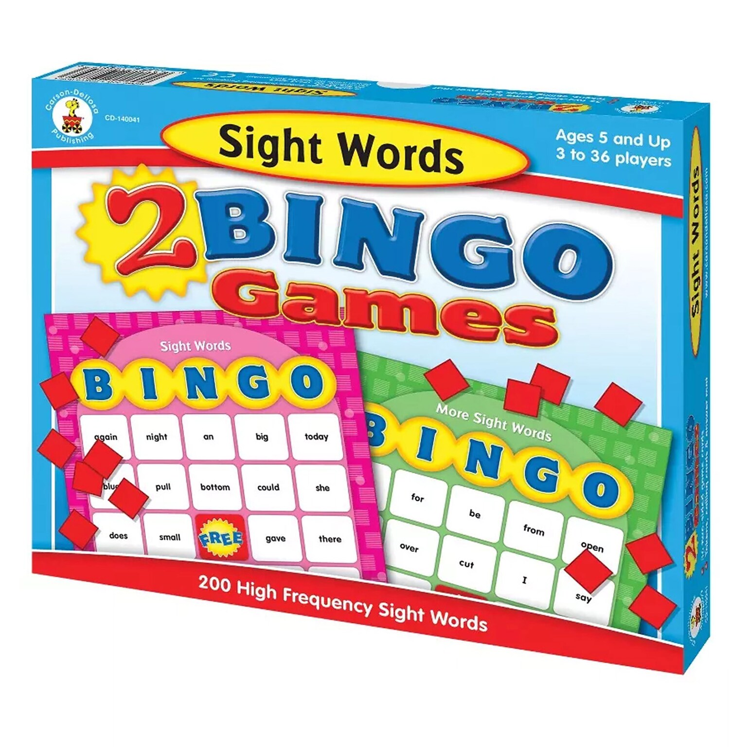 Sight Words Bingo Board Game (CD-140041)
