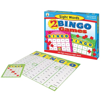 Sight Words Bingo Board Game (CD-140041)