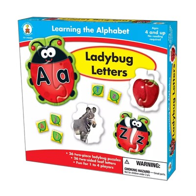 Ladybug Letters Puzzle