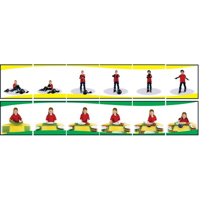 Carson-Dellosa Learning To Sequence 6-Scene Board Game