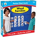 Carson-Dellosa Pocket Chart Cards, Word Families