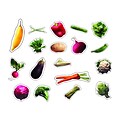 Vegetables: Photographic Stickers