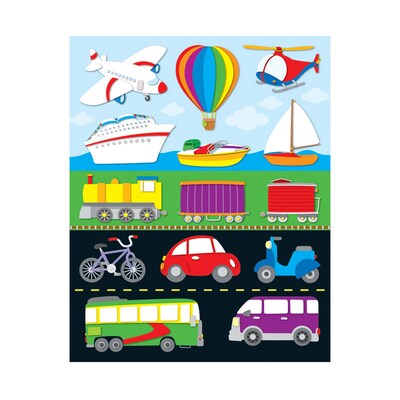 Transportation Stickers