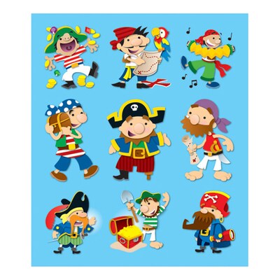 Carson-Dellosa® Prize Pack Stickers; Pirates