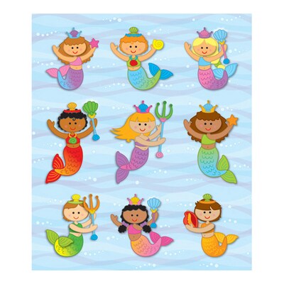 Carson-Dellosa® Prize Pack Stickers; Mermaids