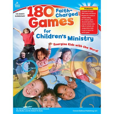 180 Faith-Charged Games for Children’s Ministry