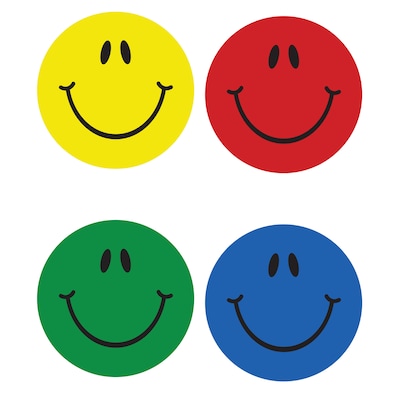Carson-Dellosa Smiles, Multicolor Chart Seals Stickers, Pack of 810 (CD-2173)