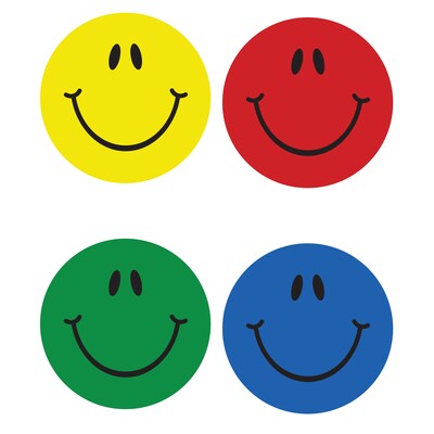 Carson-Dellosa Smiles, Multicolor Chart Seals Stickers, Pack of 810 (CD-2173)