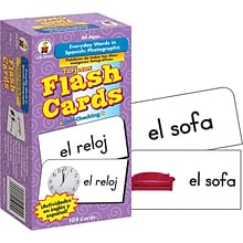 Everyday Words in Spanish: Photographic Flash Cards Palabras de todos los días: fotográfico