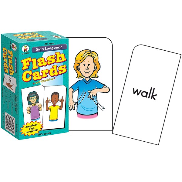 Sign Language Flash Cards
