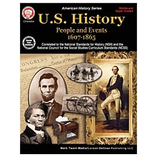 Carson-Dellosa U.S. History: People and Events 1607-1865 Resource Book, Grades 6-High School (CD-404