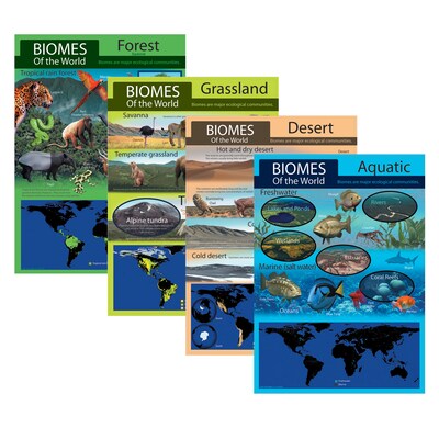 Carson-Dellosa Bulletin Board Sets, Habitat
