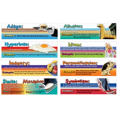 Carson-Dellosa Bulletin Board Set, Figurative Language
