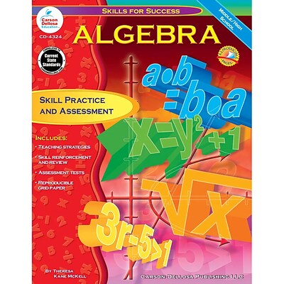 Carson Dellosa® Skills for success Algebra resource book (CD-4324)