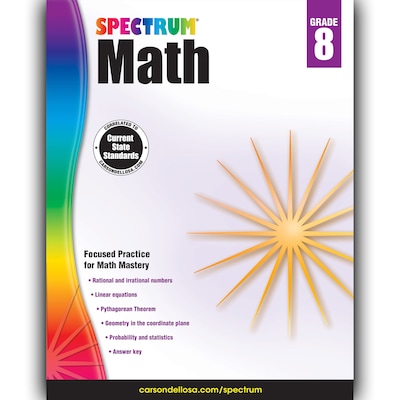 Spectrum Math, Grade 8