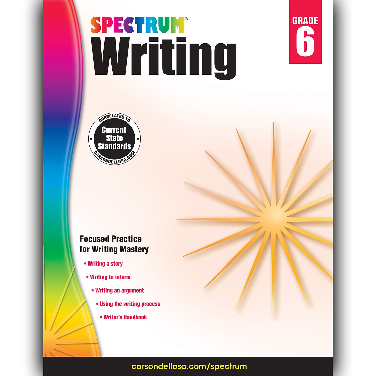 Carson Dellosa® Spectrum® Writing Workbook, Grades 6