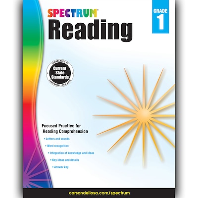 Carson Dellosa® Spectrum Reading Workbook, Grades 1