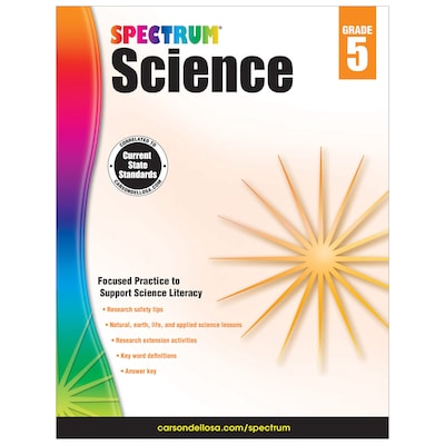 Carson Dellosa® Spectrum Science Workbook, Grades 5