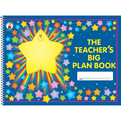 Carson Dellosa Lesson Plan Book, 42-Week, Wirebound, 13 x 9 1/4, 96 Pages